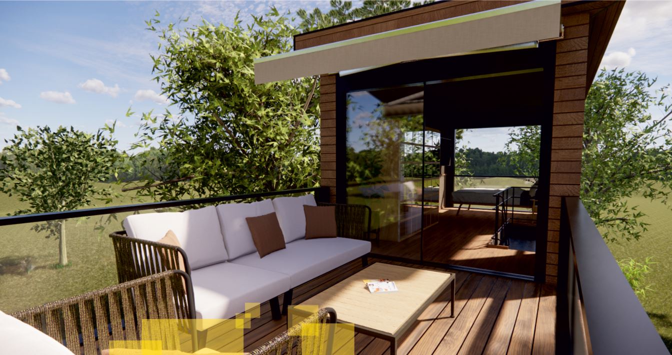 2 Katlı Teraslı Yaşam Alanı: Modern Mimari ve Panoramik Konfor