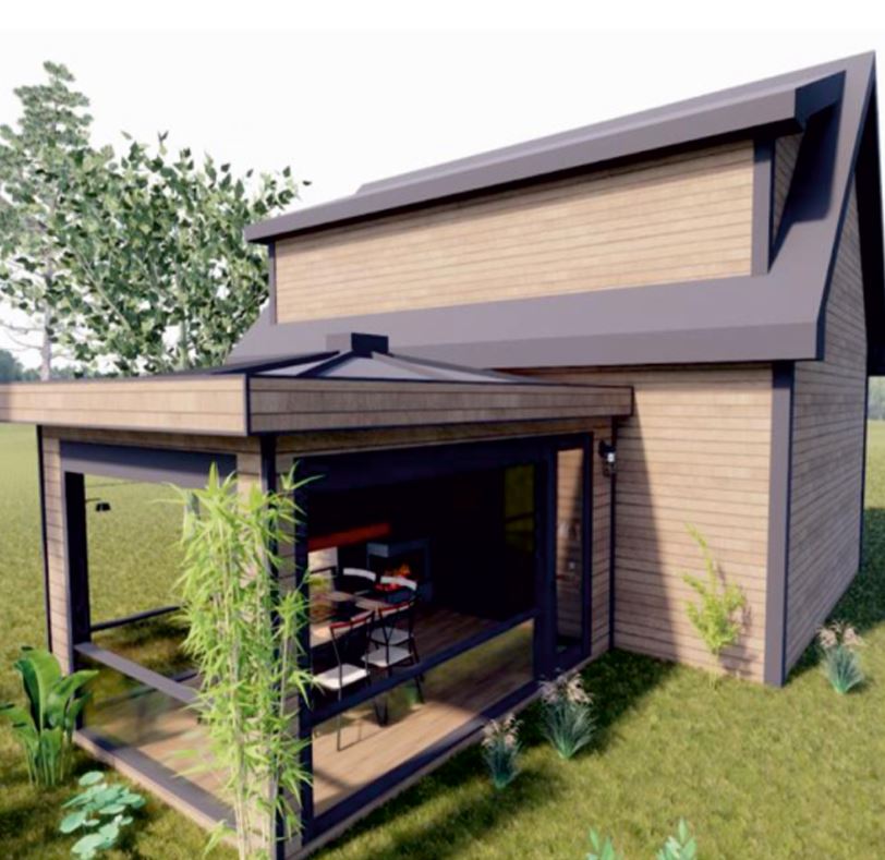 Mangal ve Şömineli Villa Yanı Kulübe: Lüks Bahçe ve Sosyal Yaşam Alanı