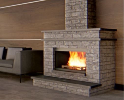 30 m² Şömineli ve Mangal Alanlı Modern Yaşam Alanı